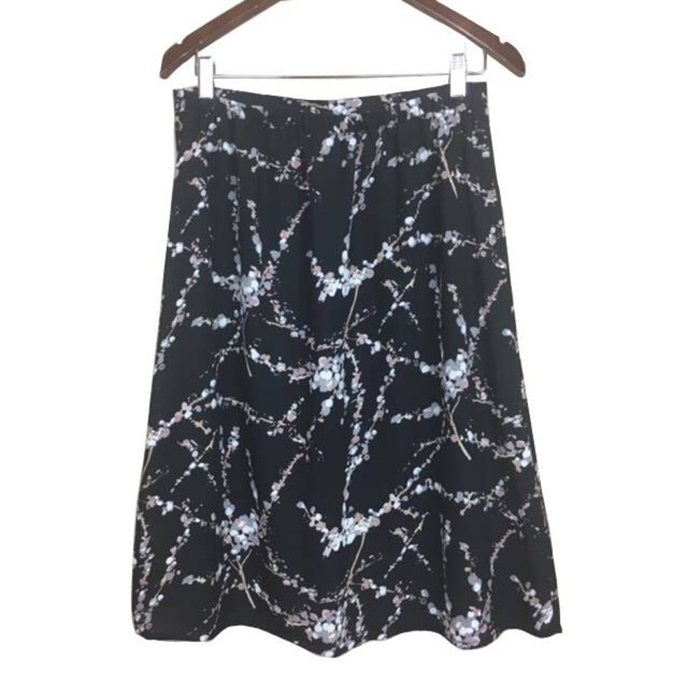 Daniel Rainn Abstract Print Skirt